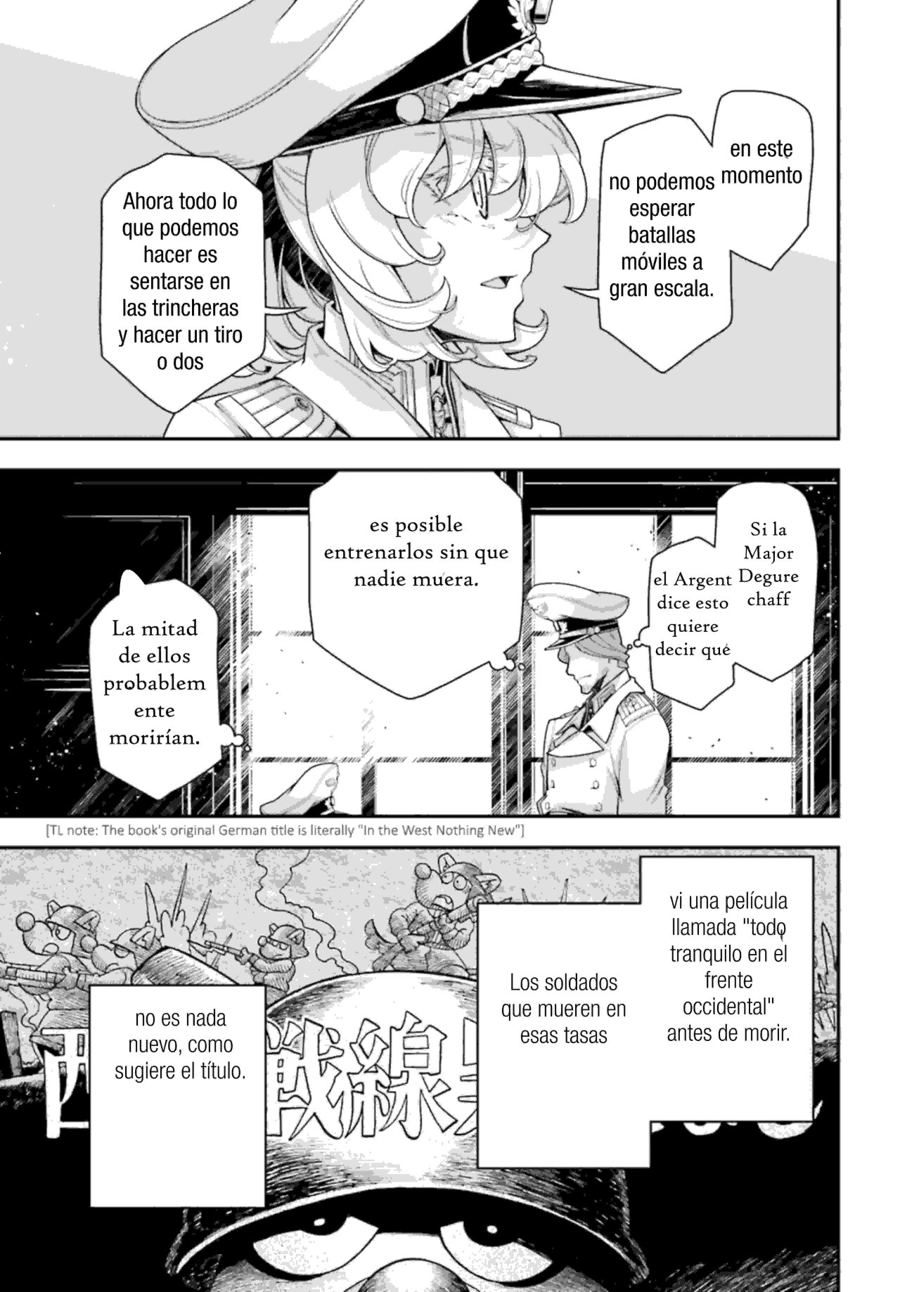 Read Youjo Senki ES Manga Online