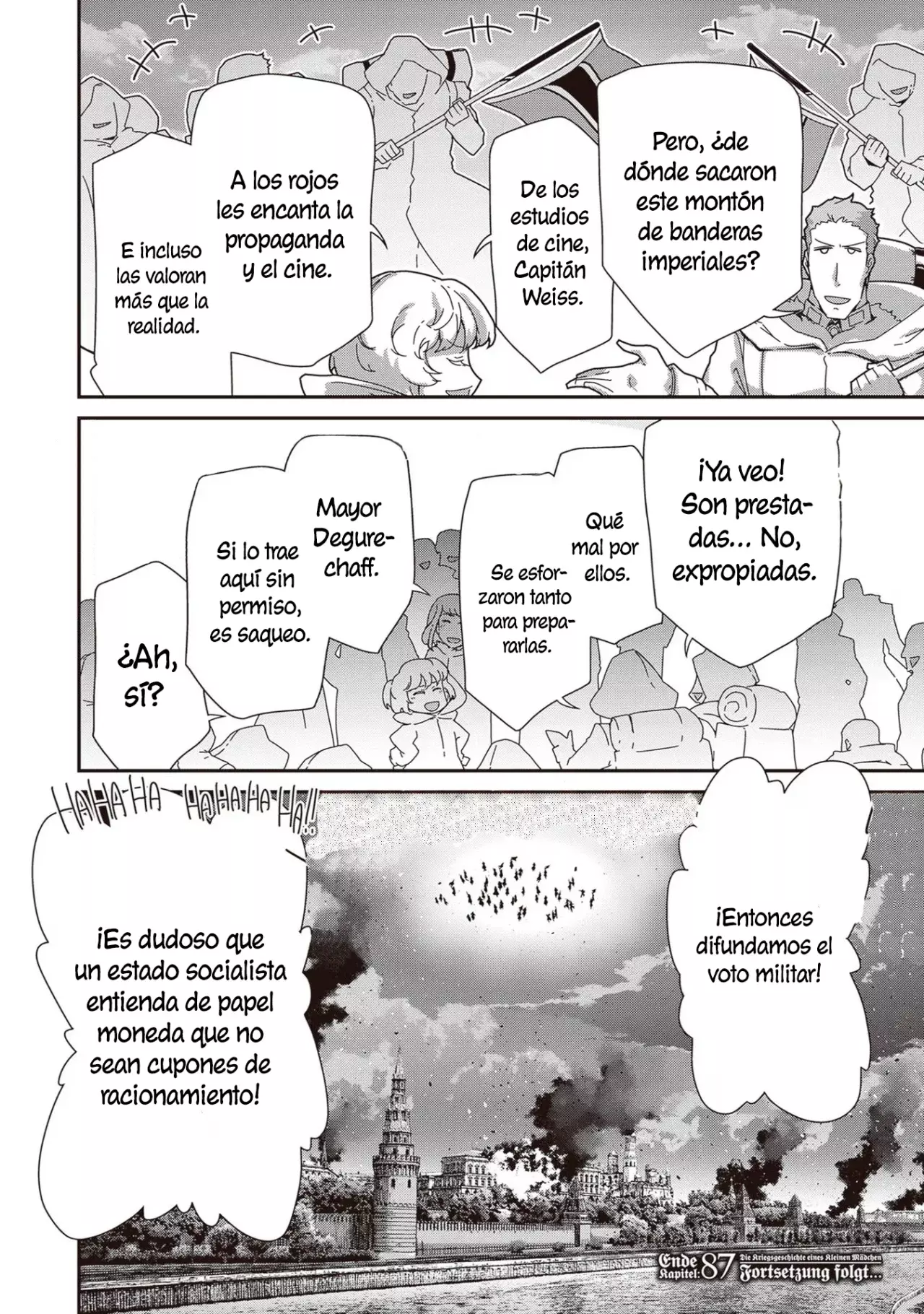 Read Youjo Senki ES Manga Online