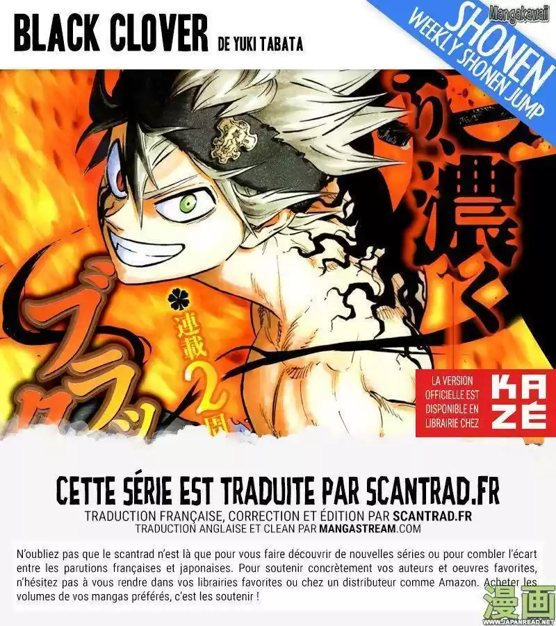 Read Black Clover FR Manga Online
