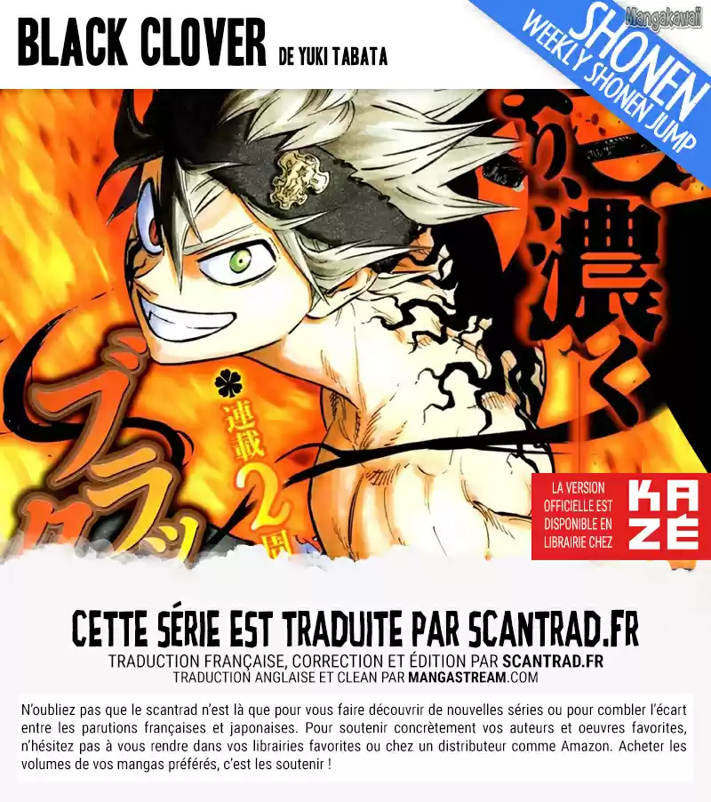 Read Black Clover FR Manga Online