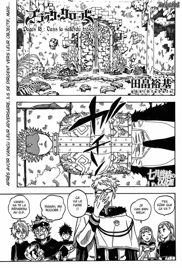 Read Black Clover FR Manga Online