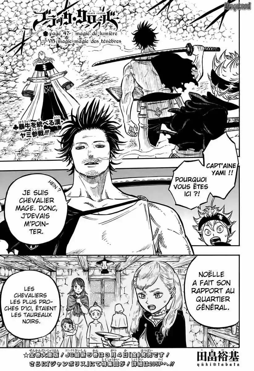 Read Black Clover FR Manga Online