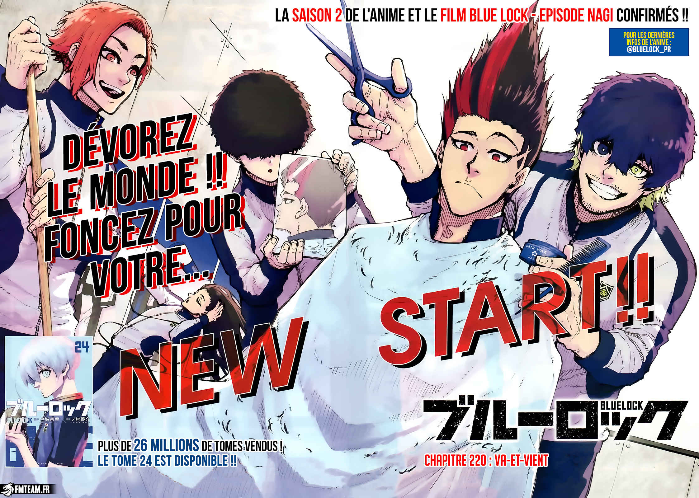 Read Blue Lock FR Manga Online