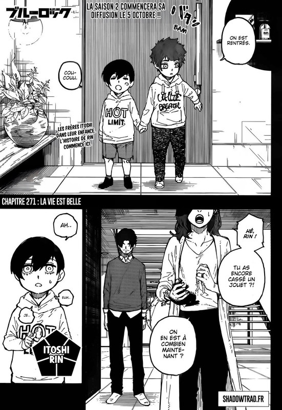 Read Blue Lock FR Manga Online