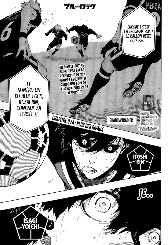Read Blue Lock FR Manga Online