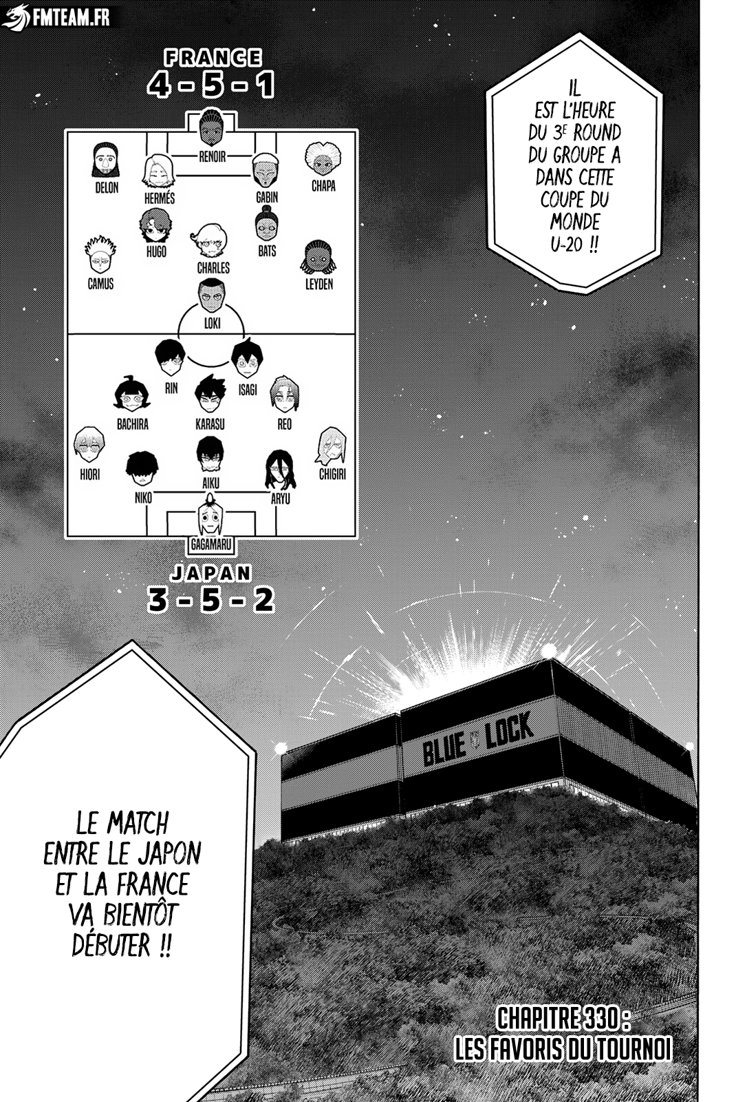 Read Blue Lock FR Manga Online