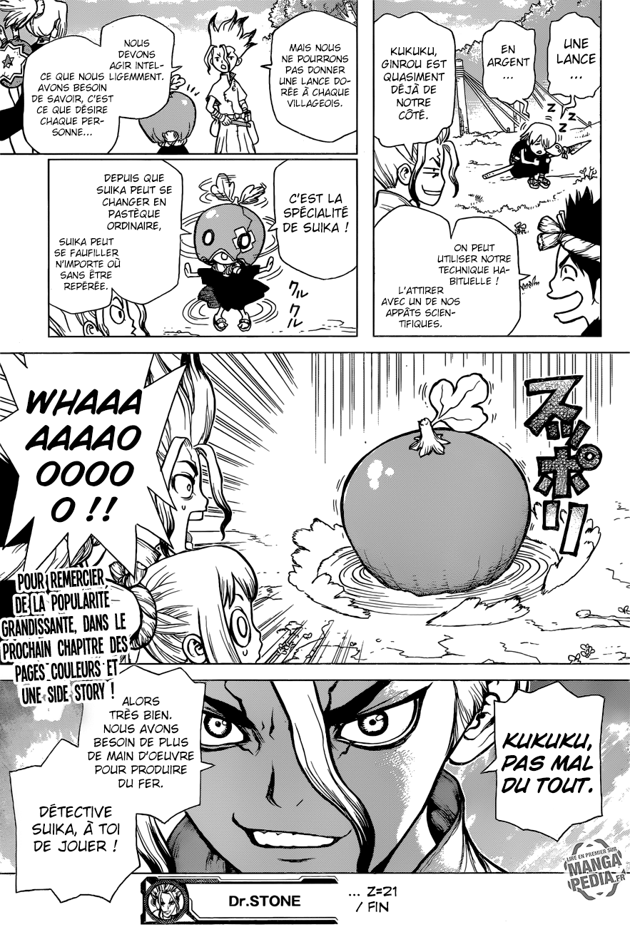 Read Dr Stone FR Manga Online