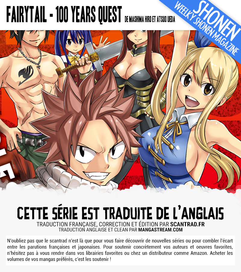 Read Fairy Tail 100 Years Quest FR Manga Online