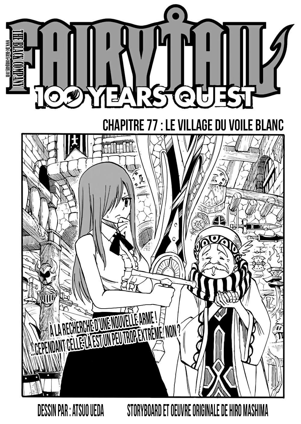 Read Fairy Tail 100 Years Quest FR Manga Online