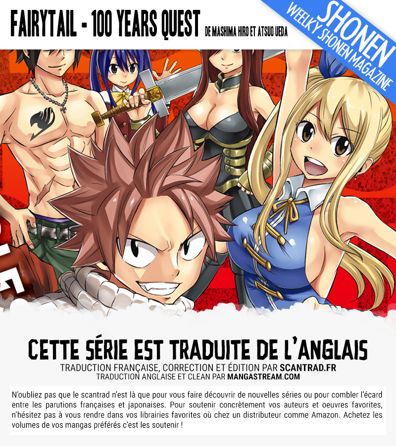 Read Fairy Tail 100 Years Quest FR Manga Online