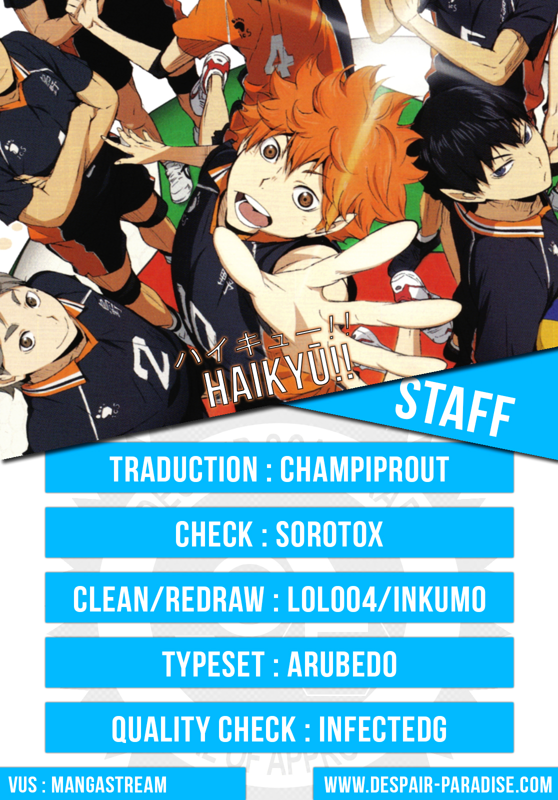 Read Haikyuu FR Manga Online