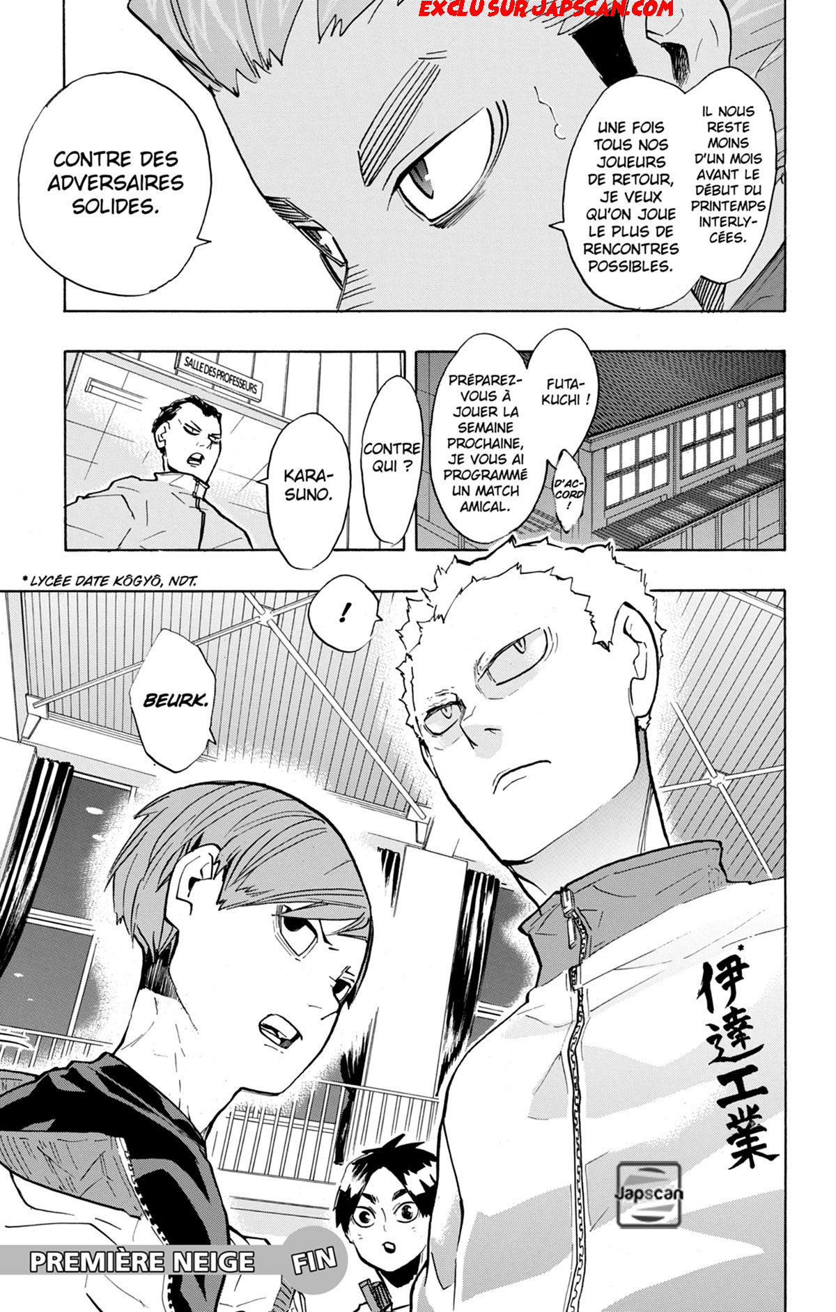 Read Haikyuu FR Manga Online
