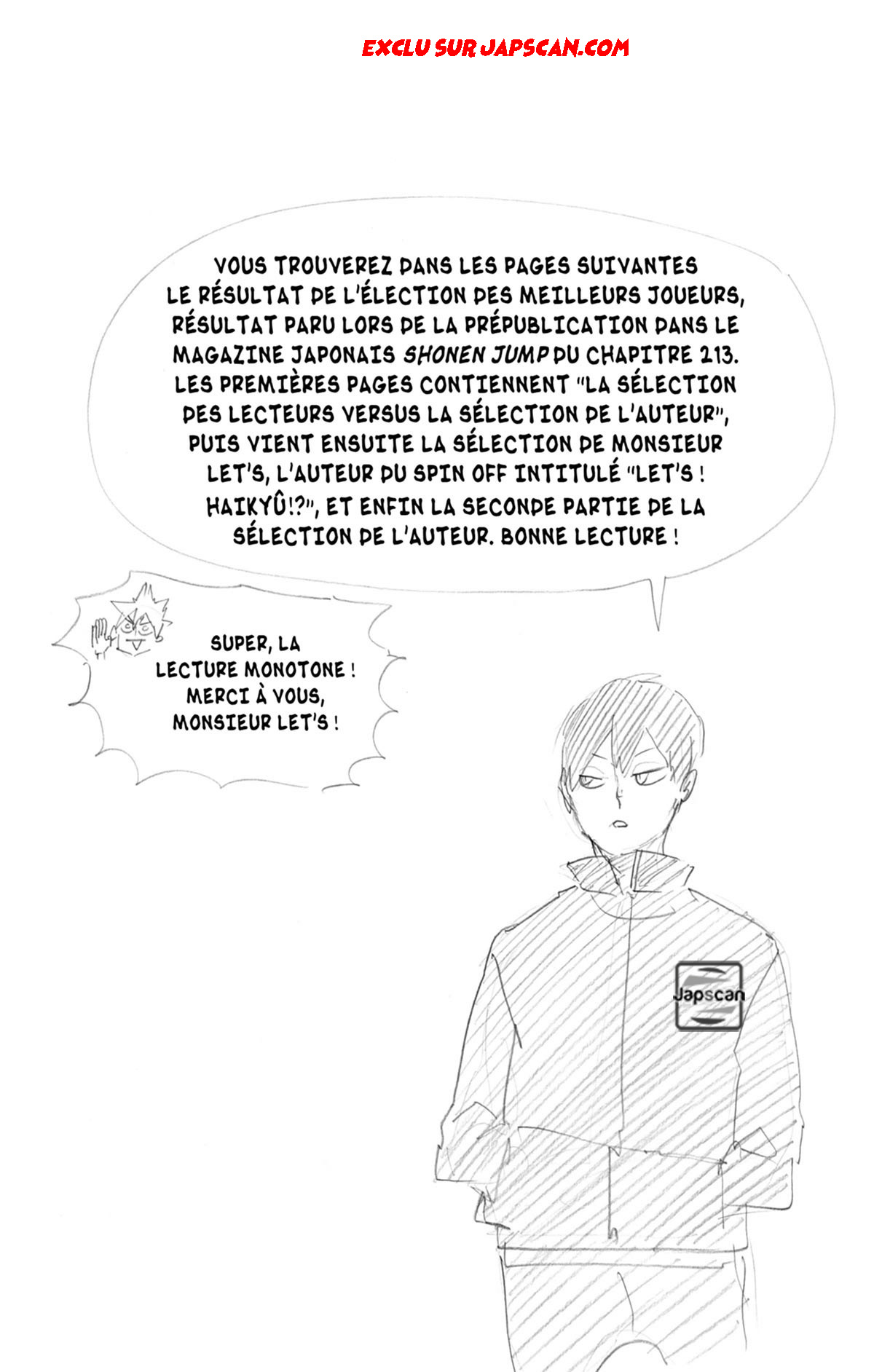 Read Haikyuu FR Manga Online