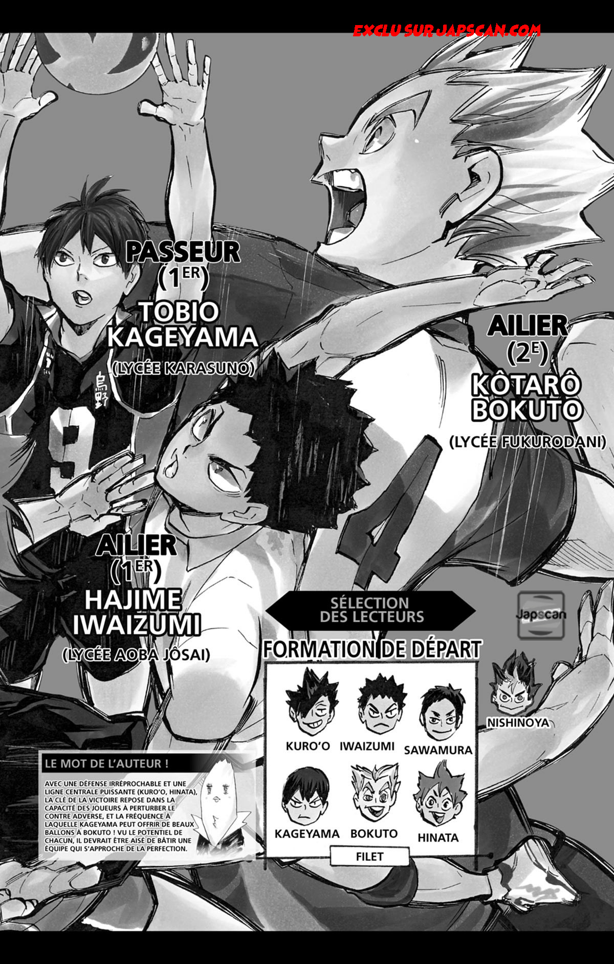 Read Haikyuu FR Manga Online