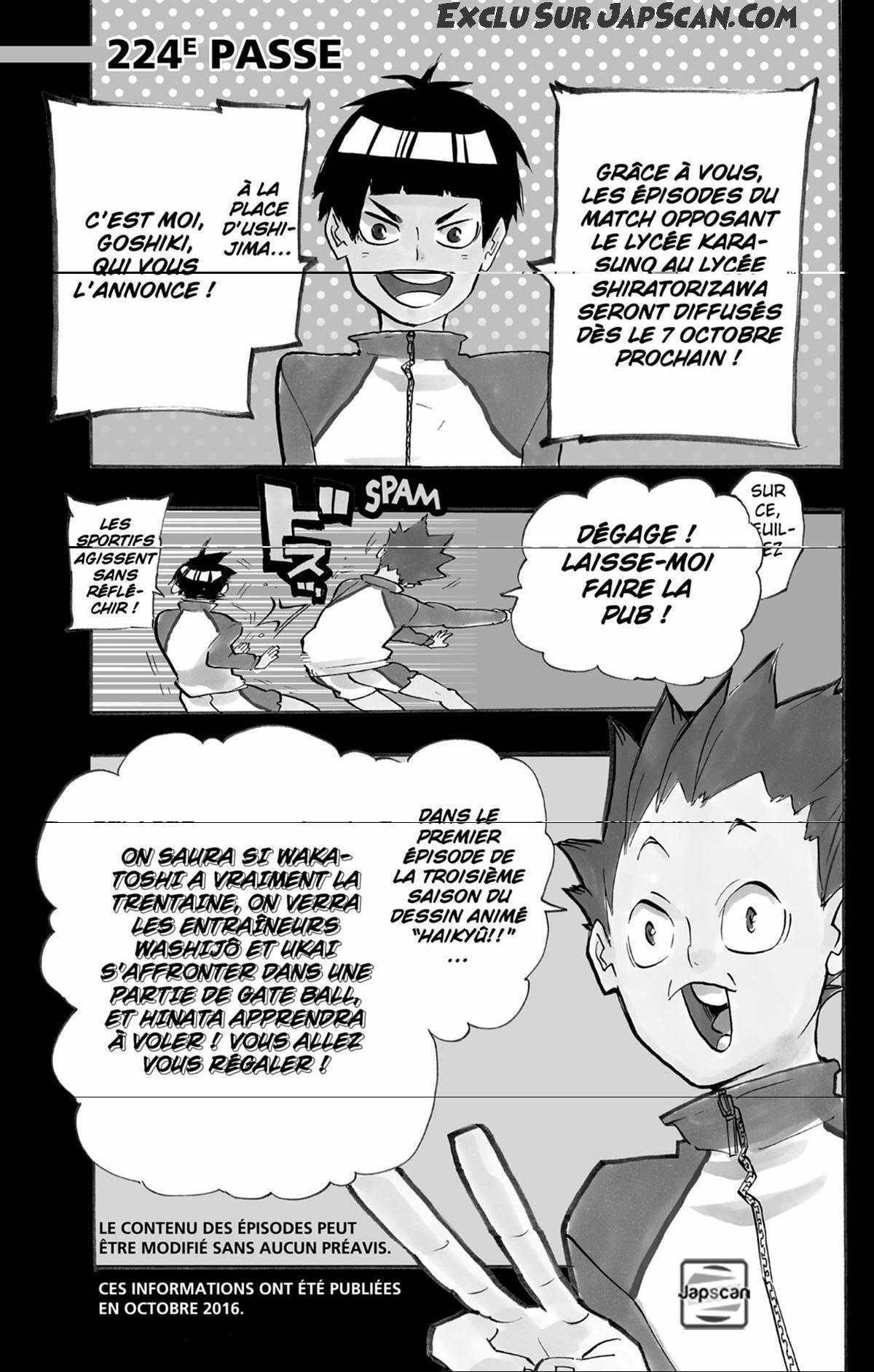Read Haikyuu FR Manga Online