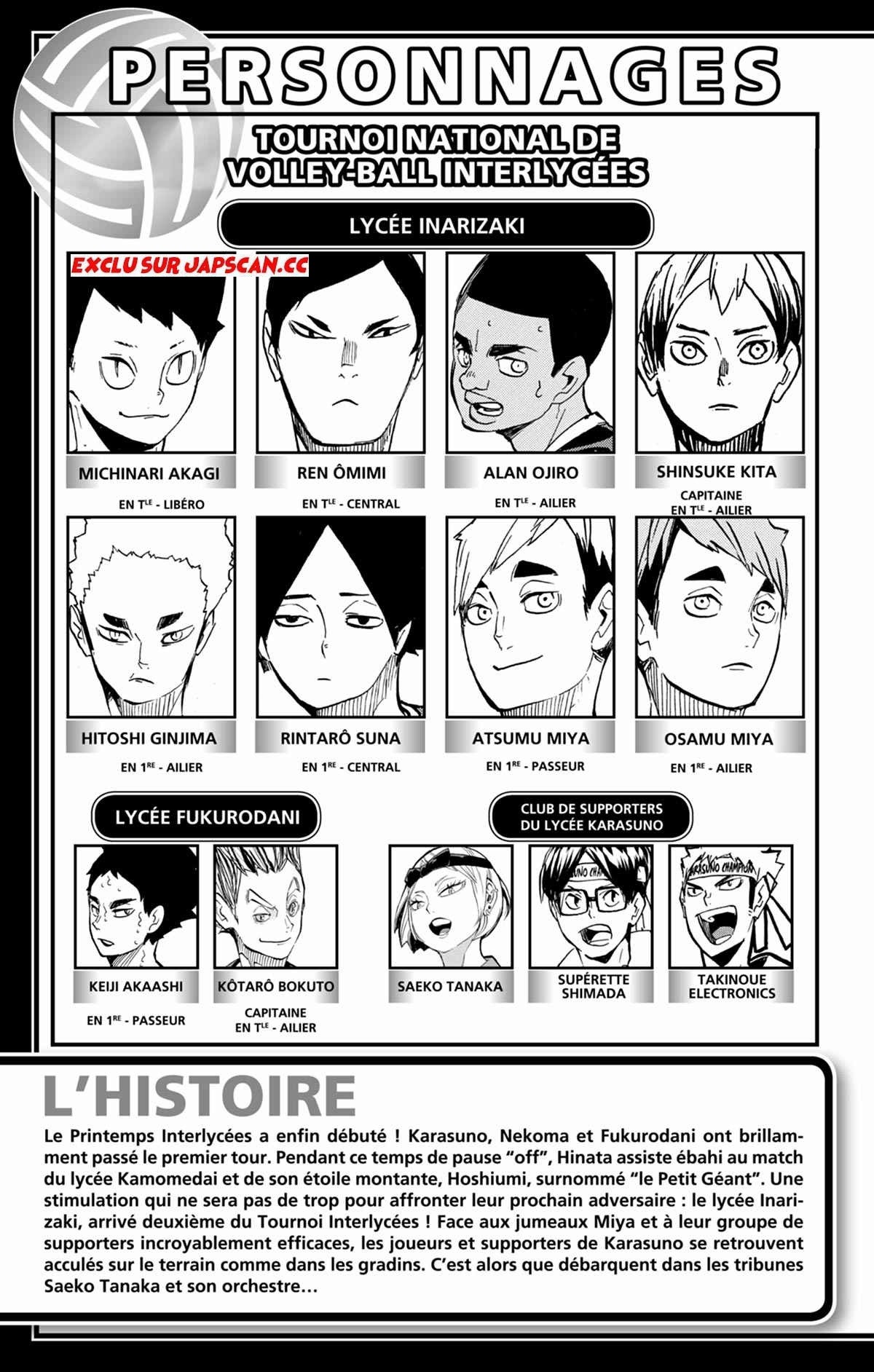 Read Haikyuu FR Manga Online