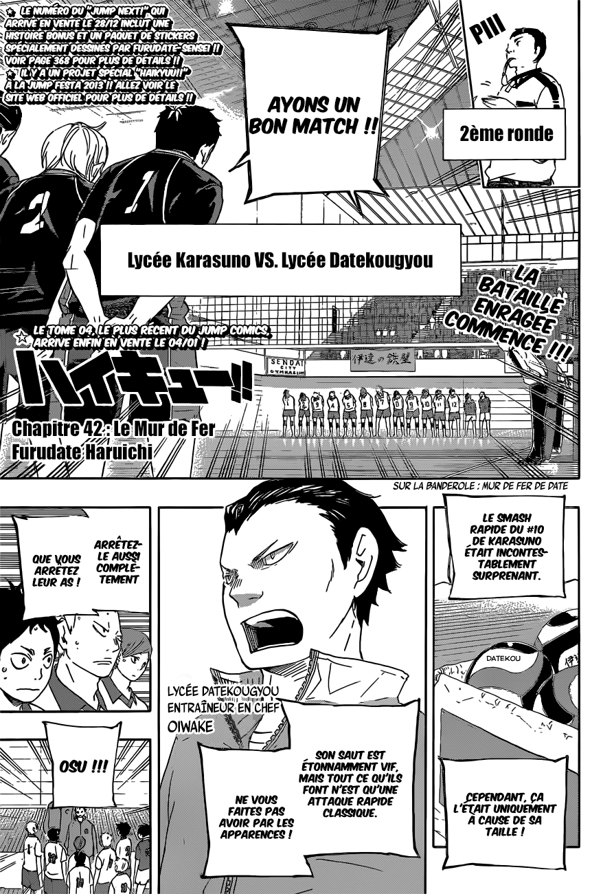 Read Haikyuu FR Manga Online