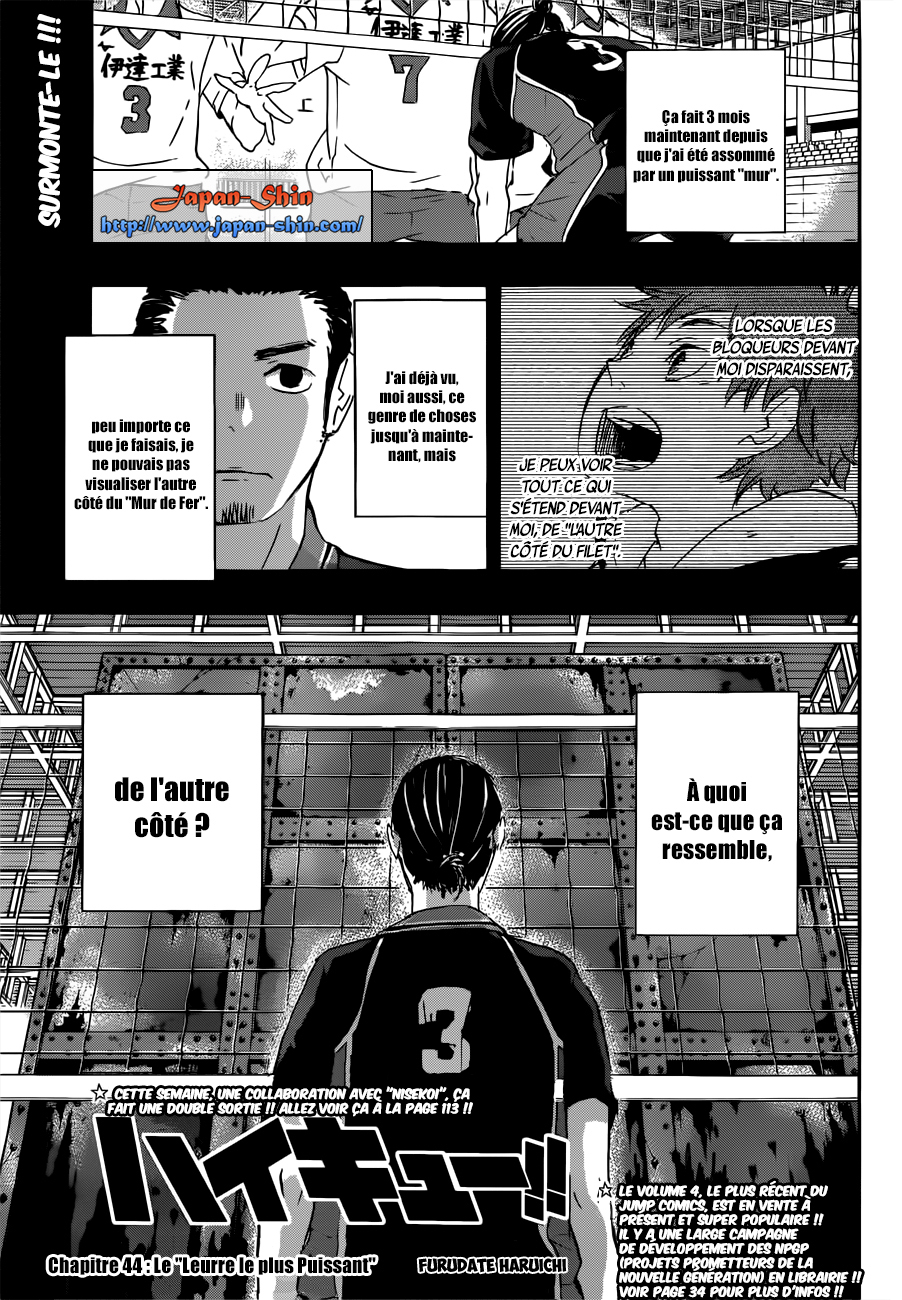 Read Haikyuu FR Manga Online