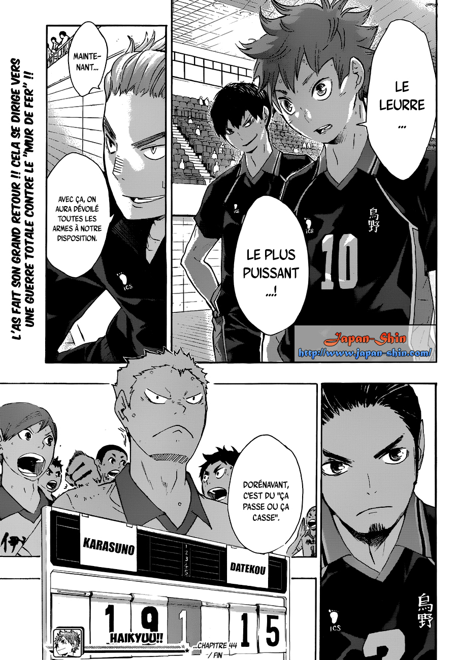Read Haikyuu FR Manga Online