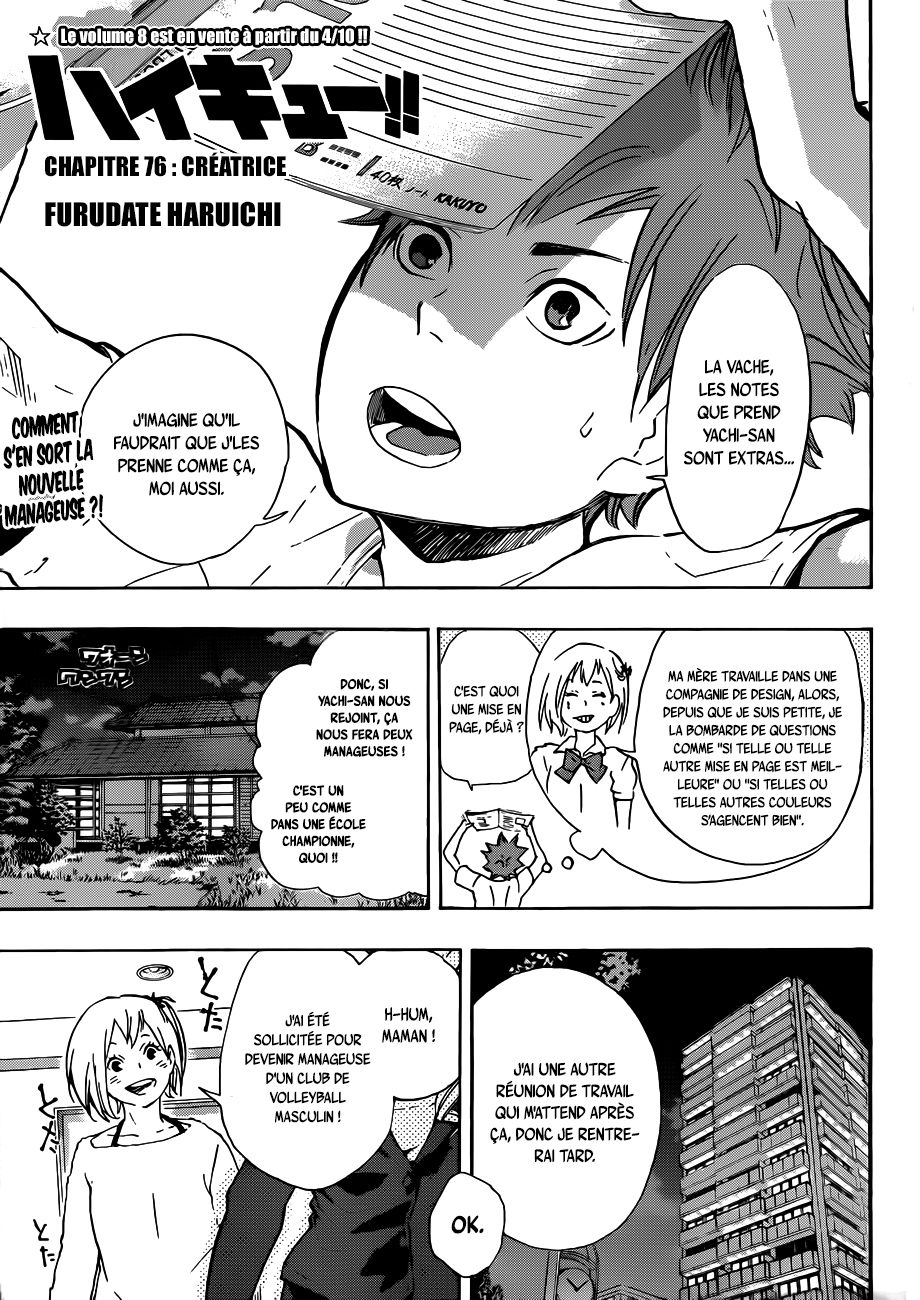 Read Haikyuu FR Manga Online