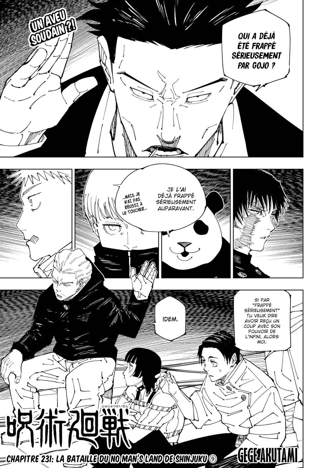 Read Jujutsu Kaisen FR Manga Online