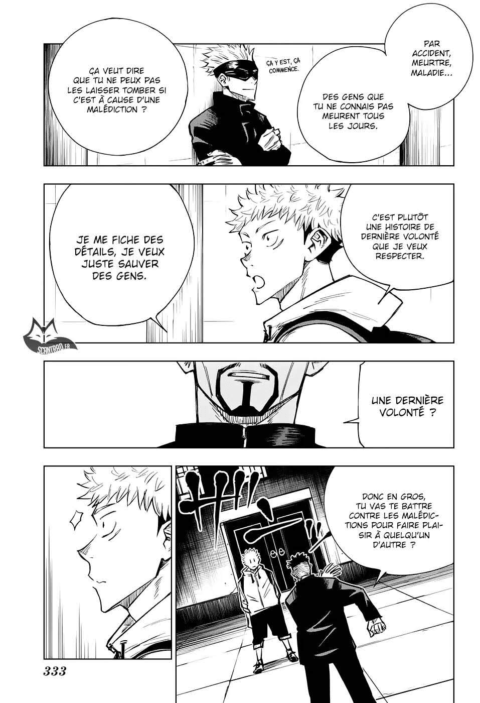Read Jujutsu Kaisen FR Manga Online