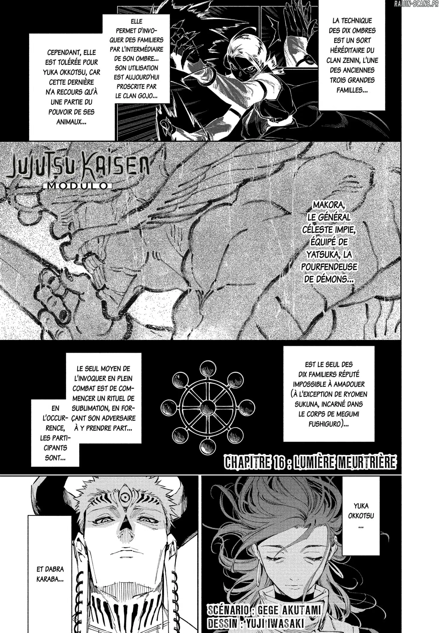 Read Jujutsu Kaisen Modulo FR Manga Online