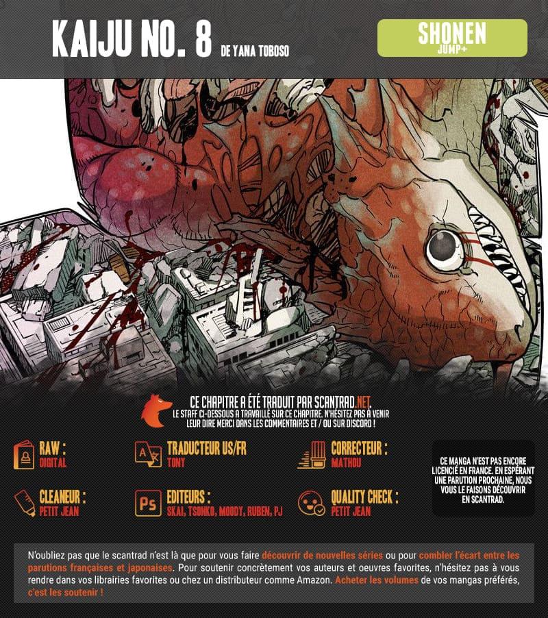 Read Kaiju N 8 FR Manga Online