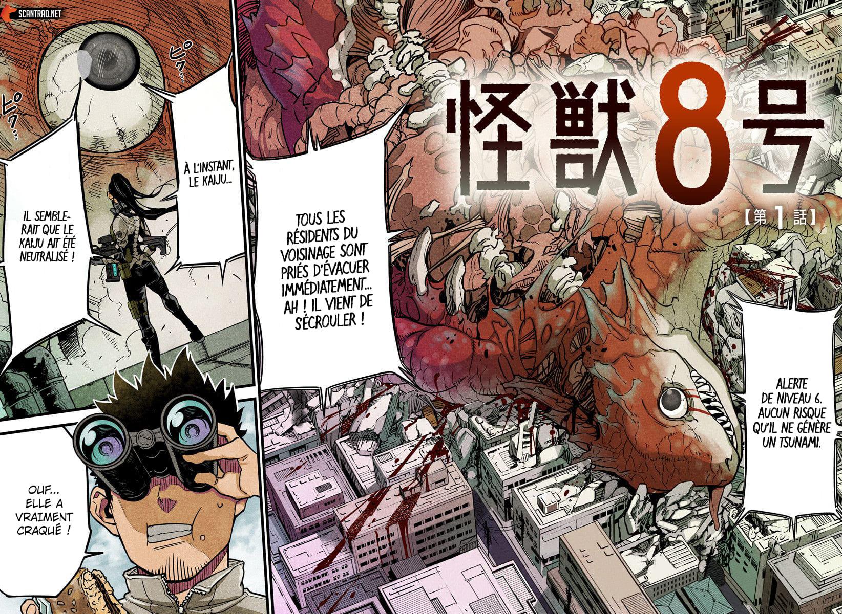 Read Kaiju N 8 FR Manga Online