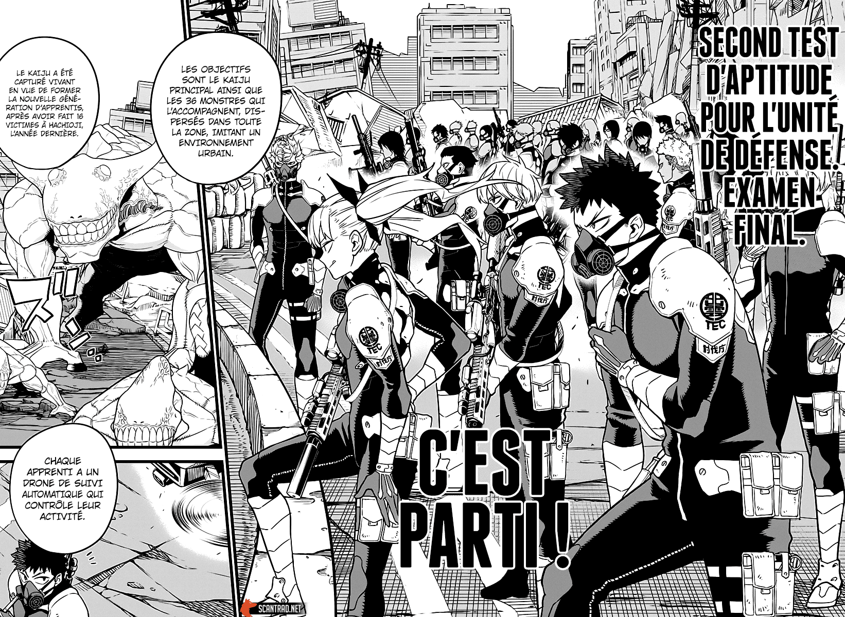 Read Kaiju N 8 FR Manga Online