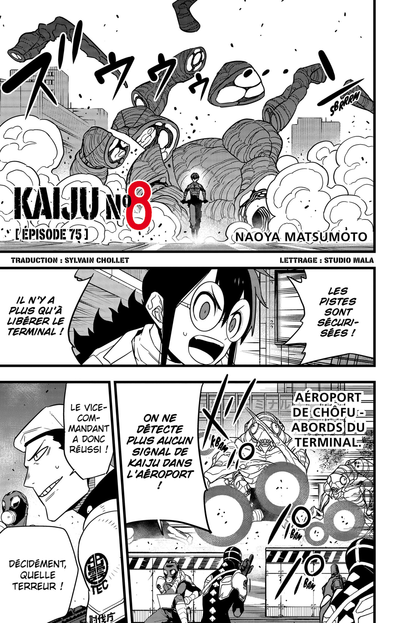 Read Kaiju N 8 FR Manga Online