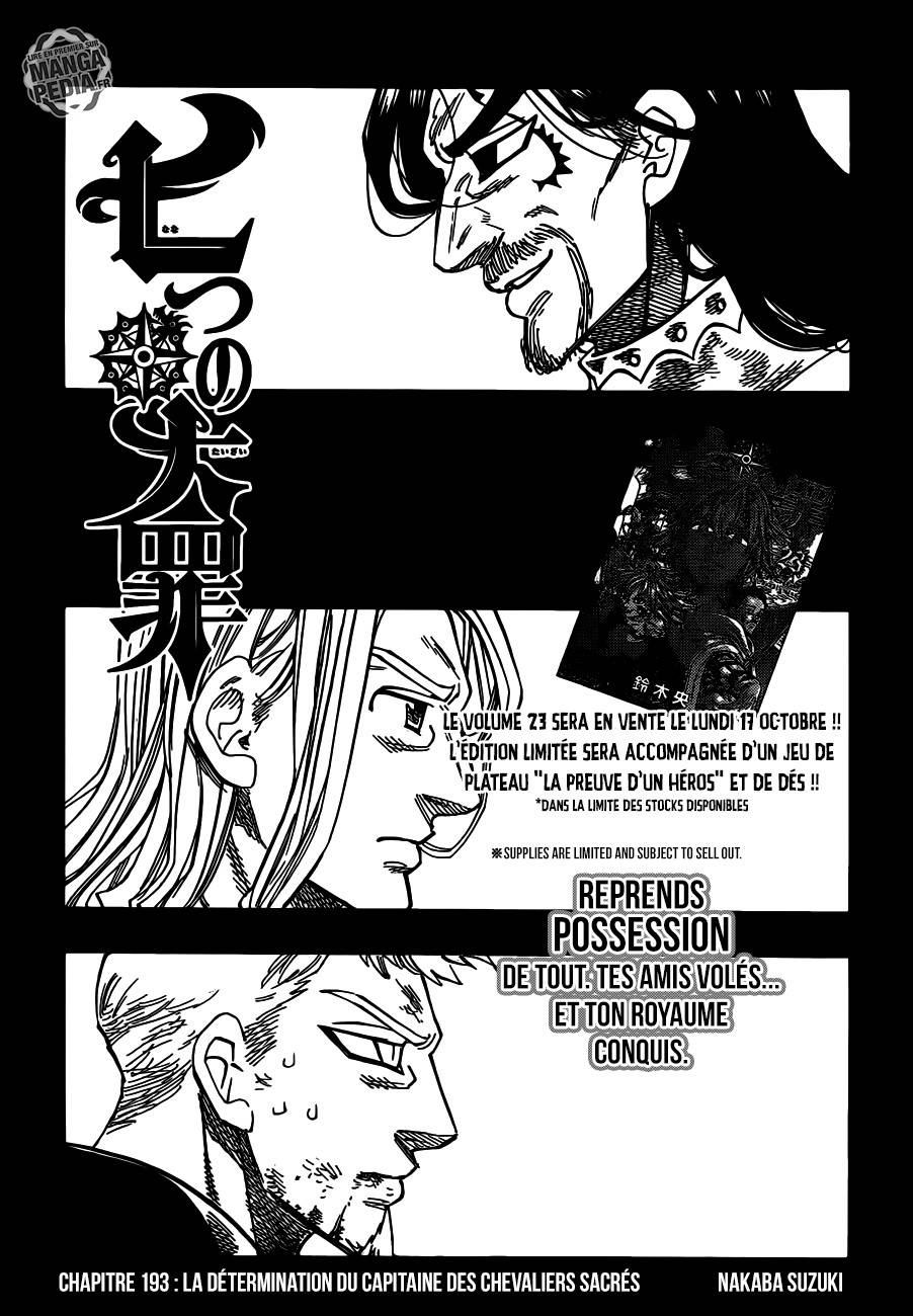 Read Seven Deadly Sins FR Manga Online