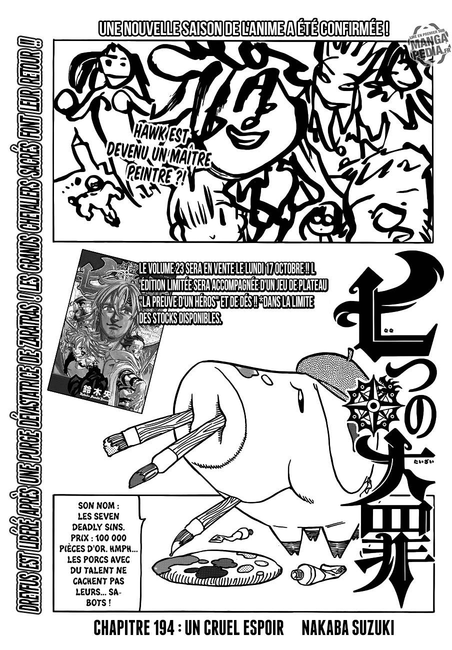 Read Seven Deadly Sins FR Manga Online