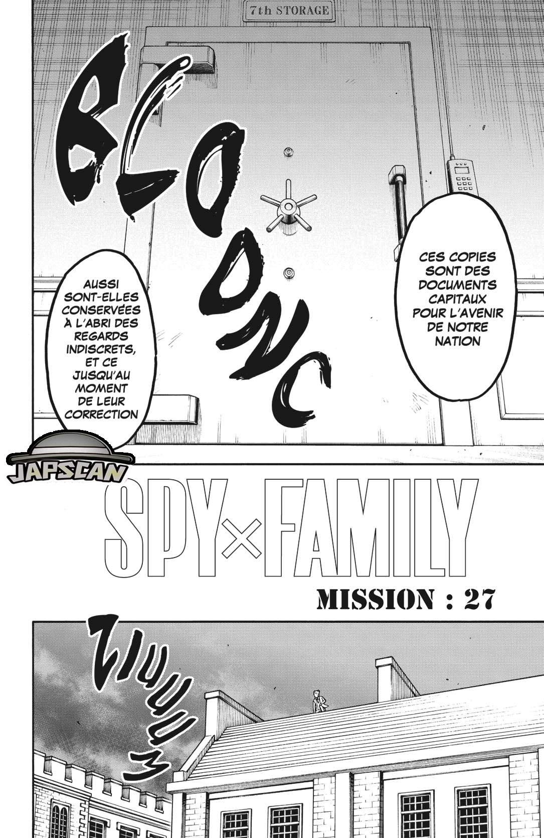 Read Spy X Family FR Manga Online