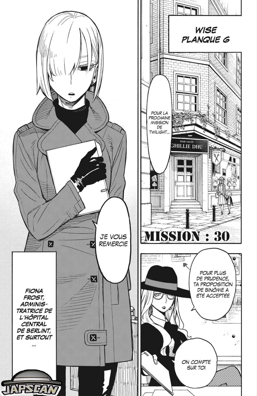 Read Spy X Family FR Manga Online
