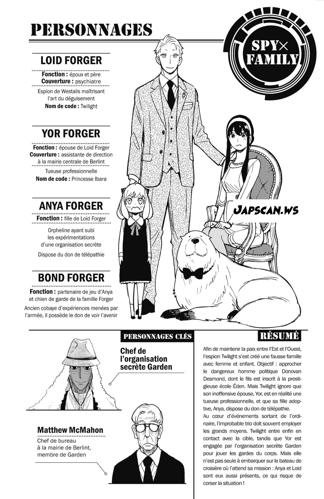 Read Spy X Family FR Manga Online