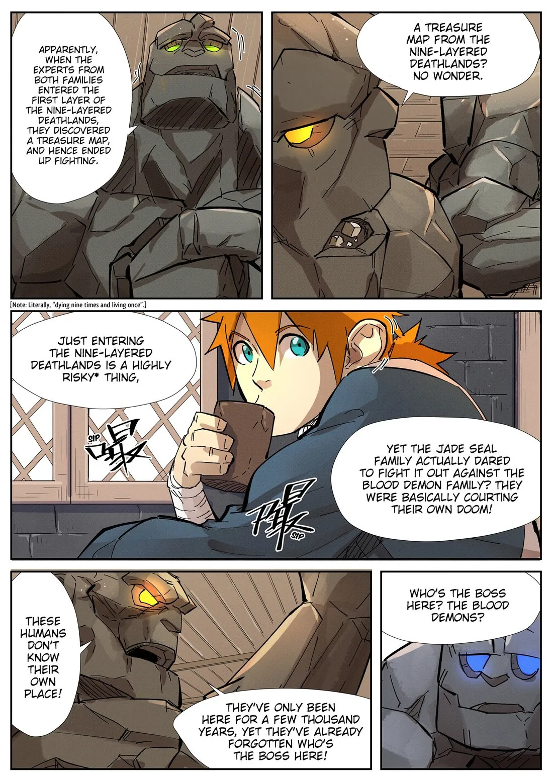 Read Tales of Demons And Gods FR Manga Online