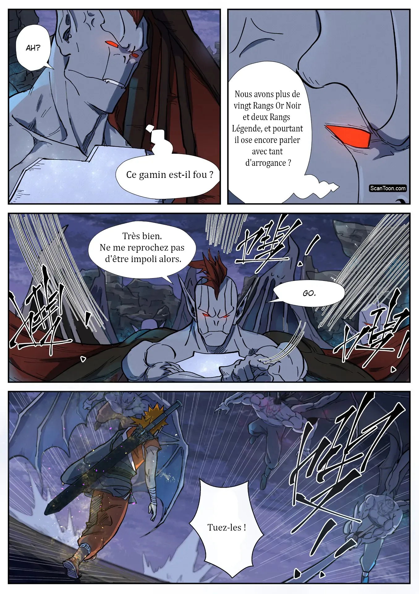 Read Tales of Demons And Gods FR Manga Online