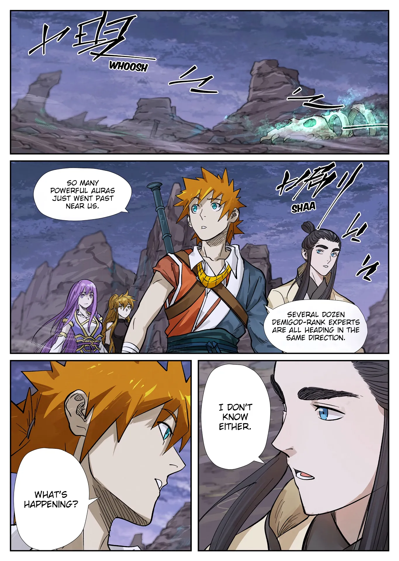 Read Tales of Demons And Gods FR Manga Online