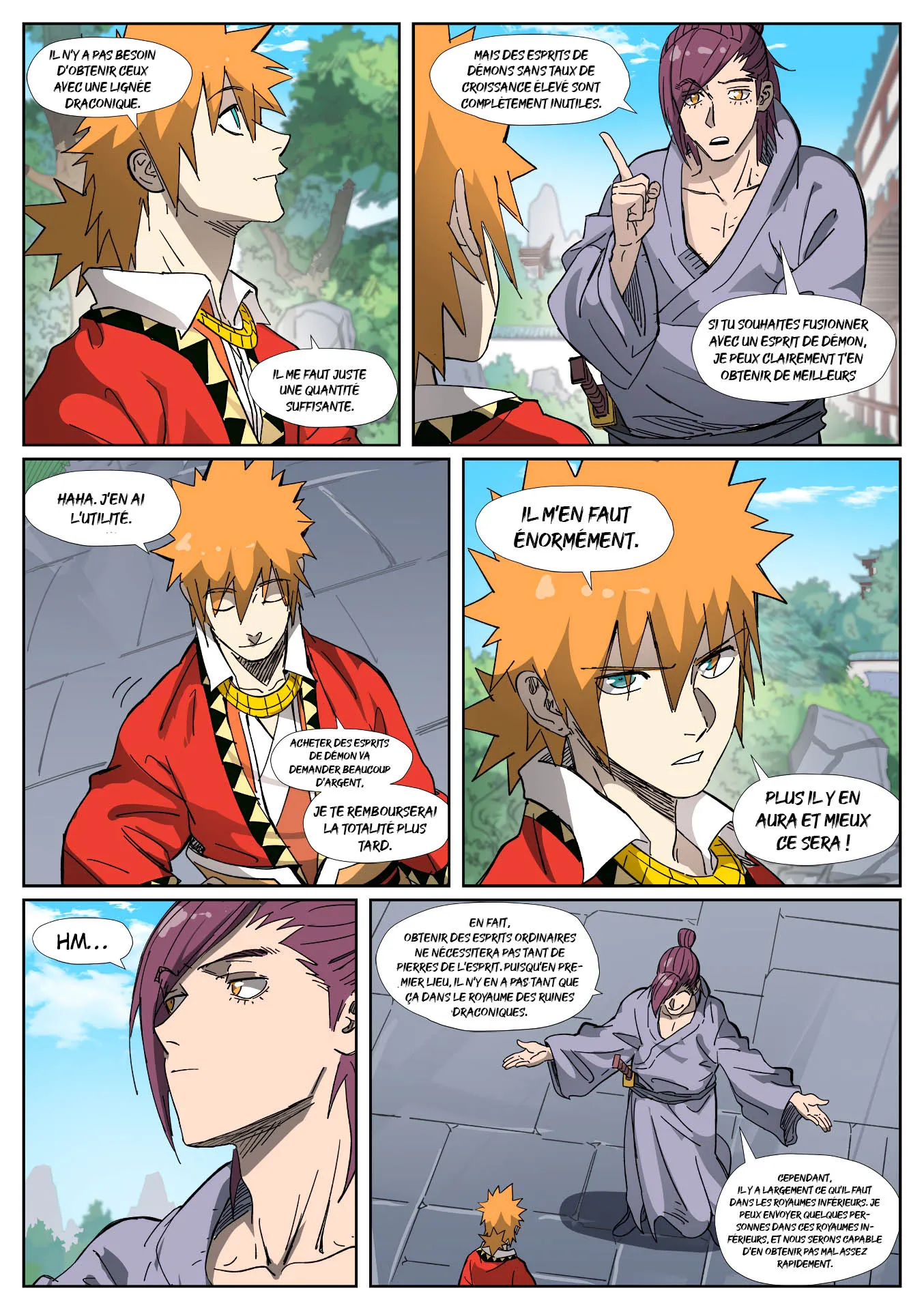 Read Tales of Demons And Gods FR Manga Online