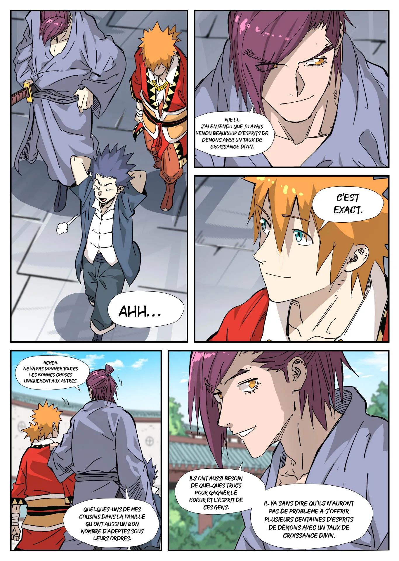 Read Tales of Demons And Gods FR Manga Online