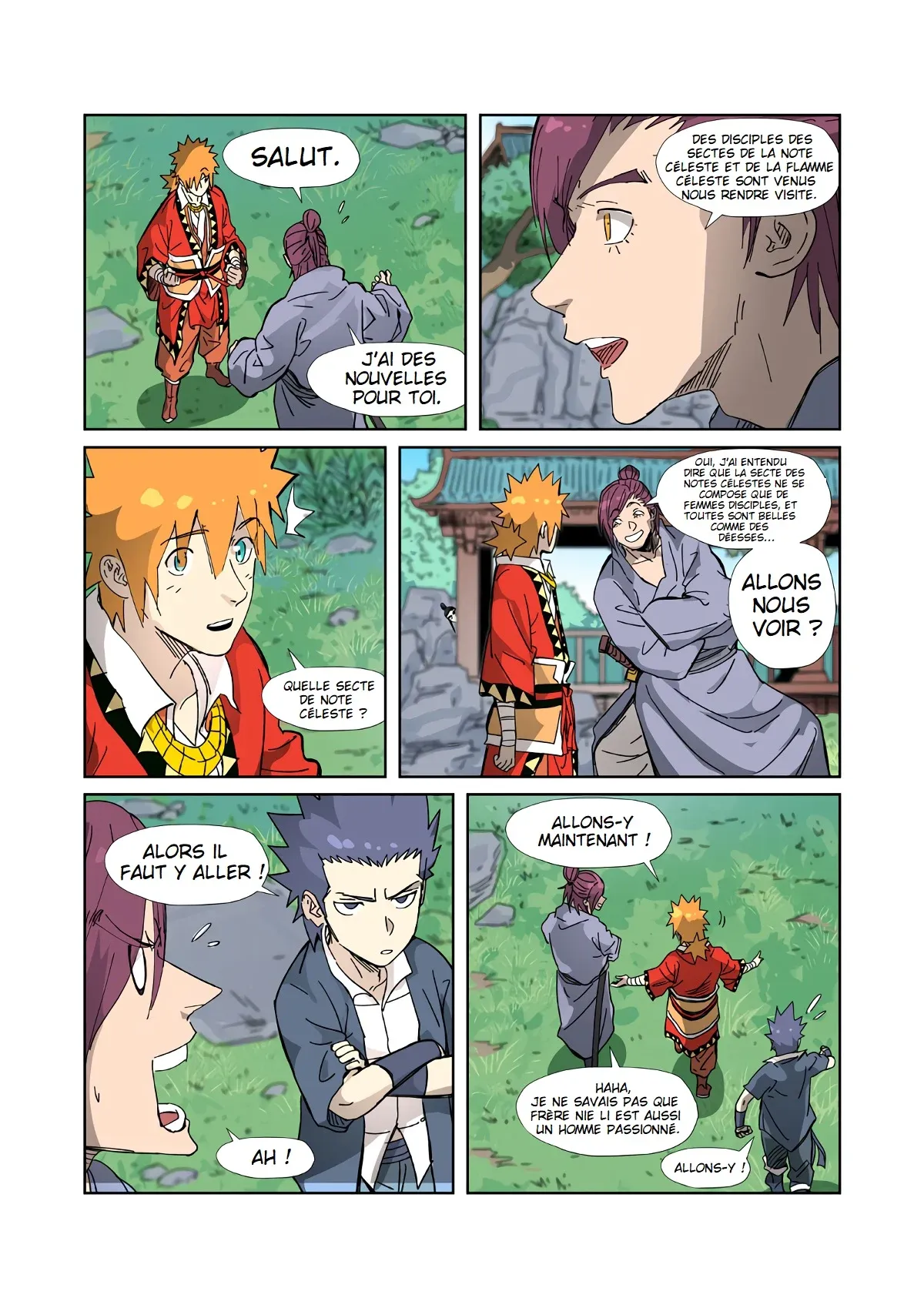 Read Tales of Demons And Gods FR Manga Online
