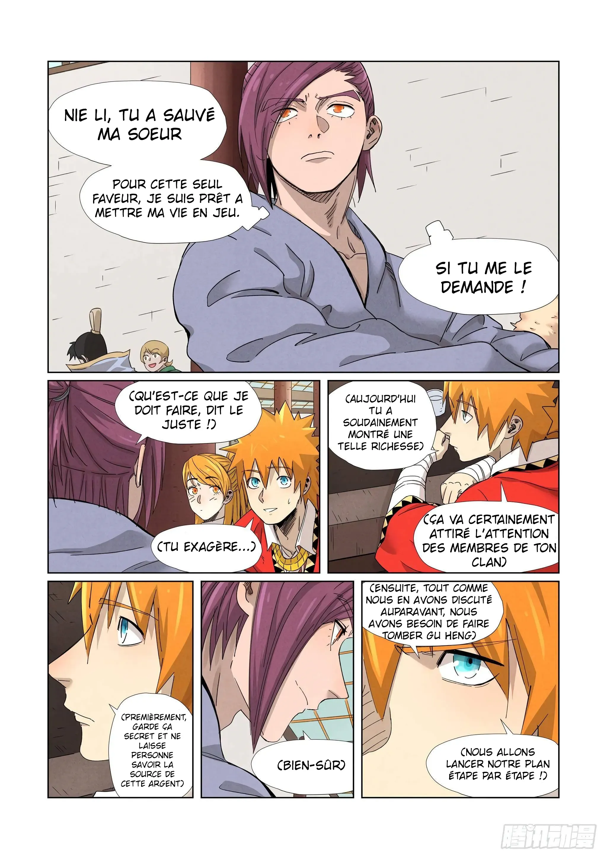 Read Tales of Demons And Gods FR Manga Online