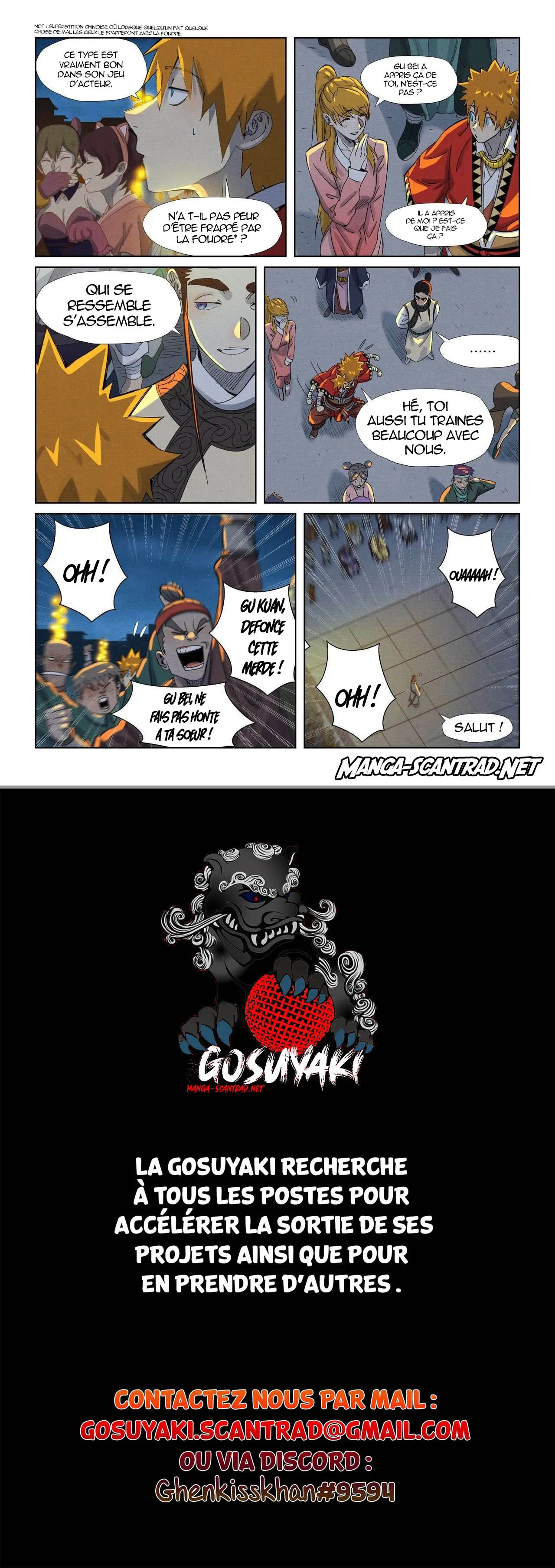 Read Tales of Demons And Gods FR Manga Online