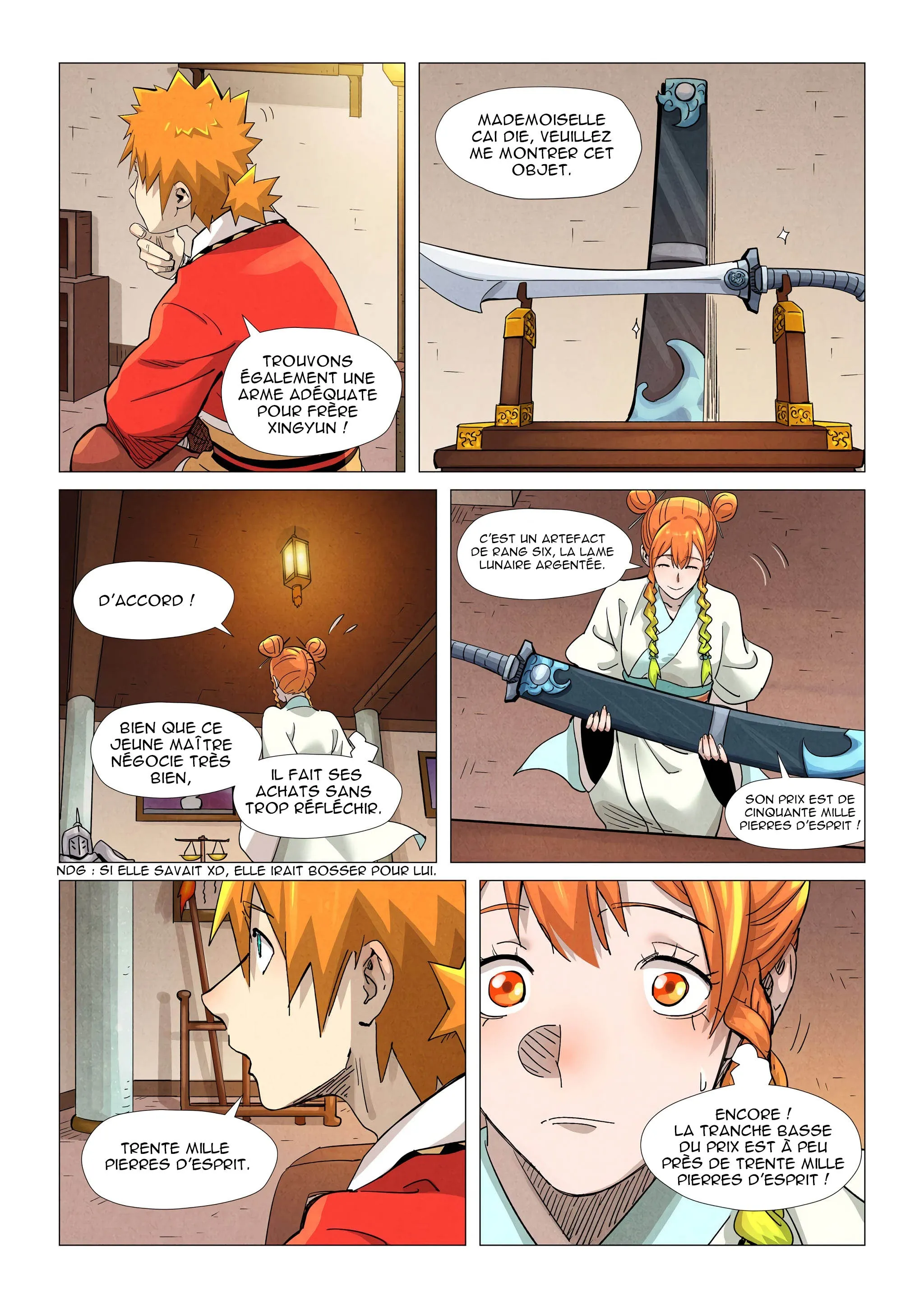 Read Tales of Demons And Gods FR Manga Online