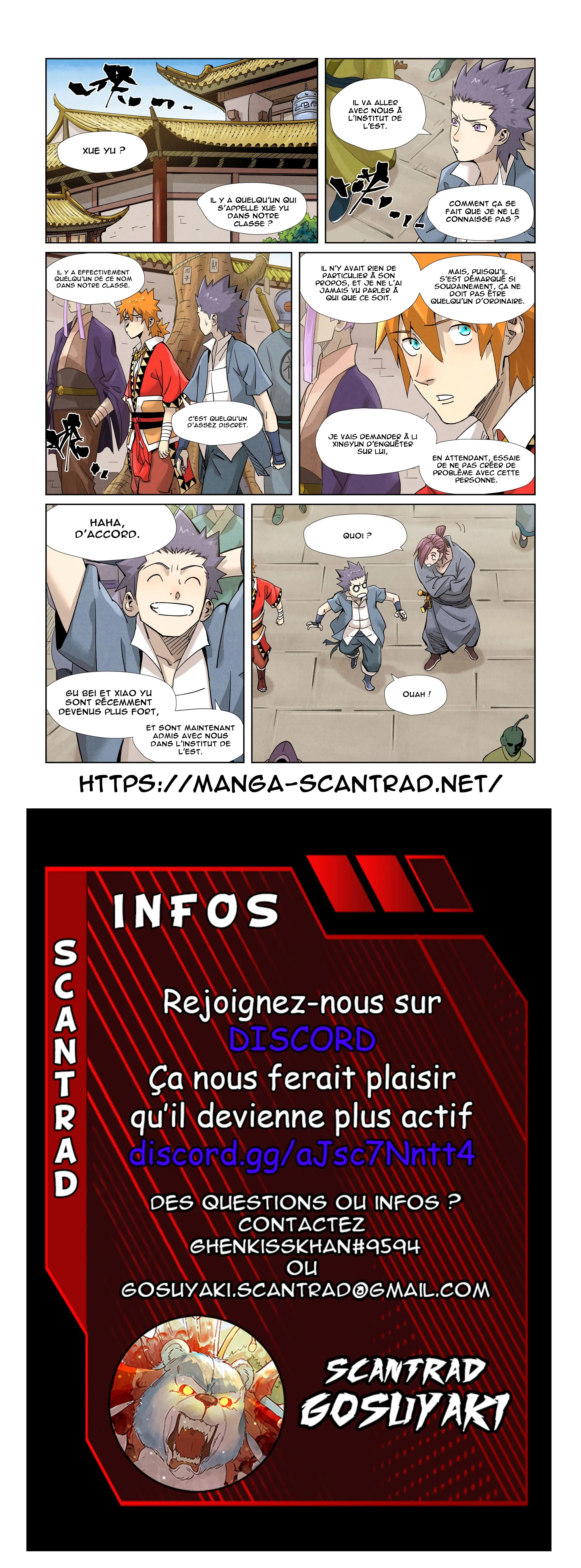 Read Tales of Demons And Gods FR Manga Online