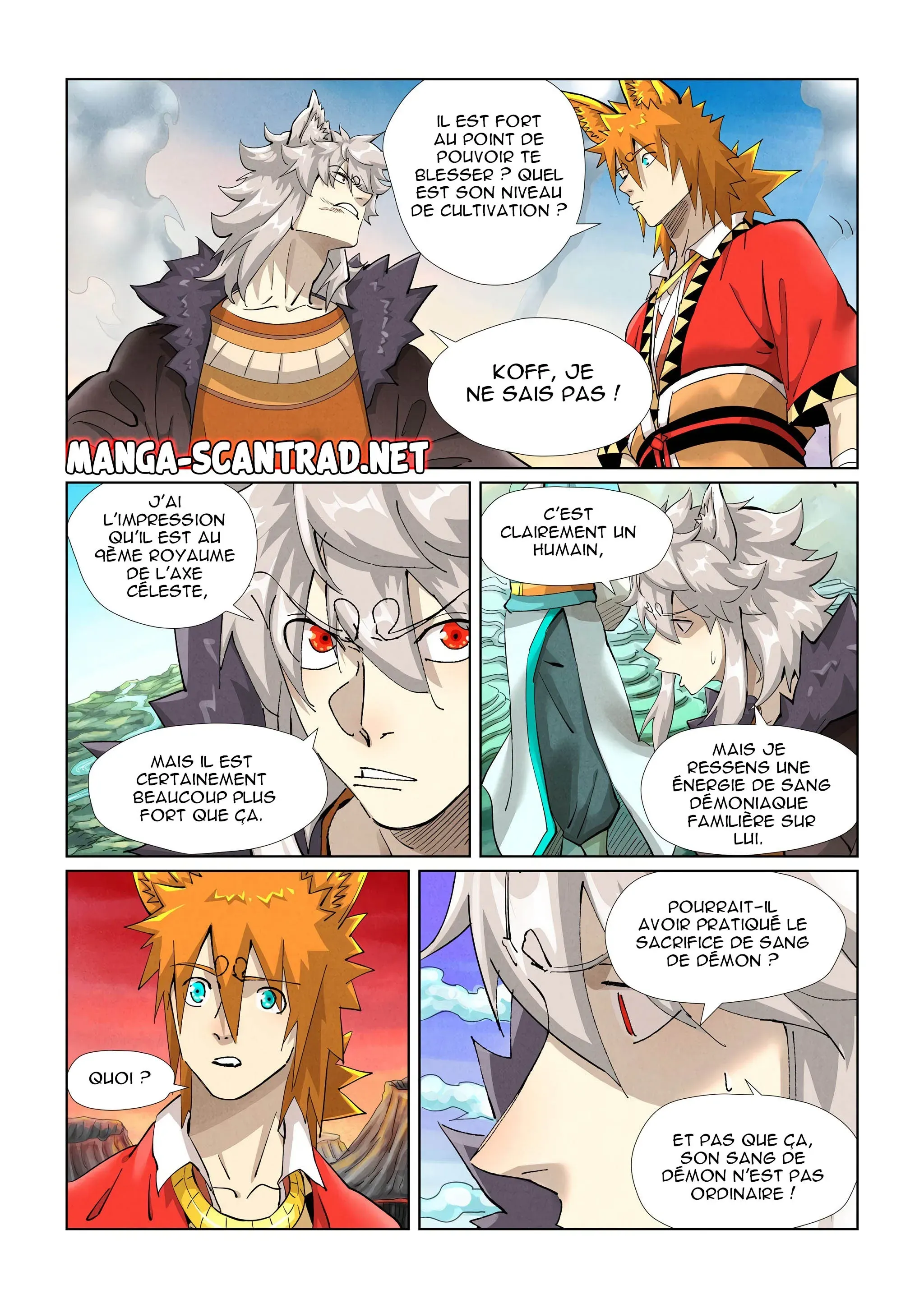 Read Tales of Demons And Gods FR Manga Online