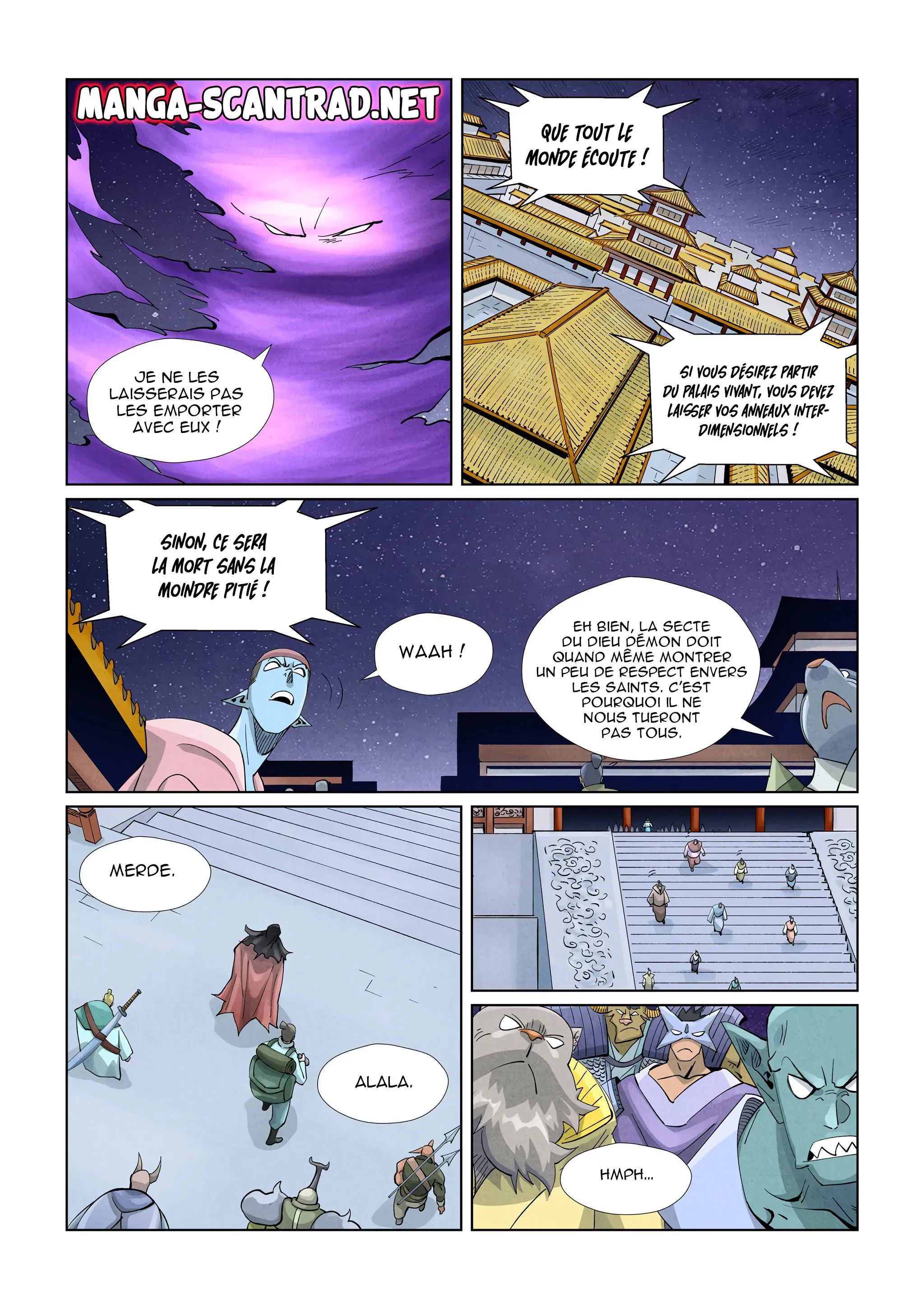 Read Tales of Demons And Gods FR Manga Online