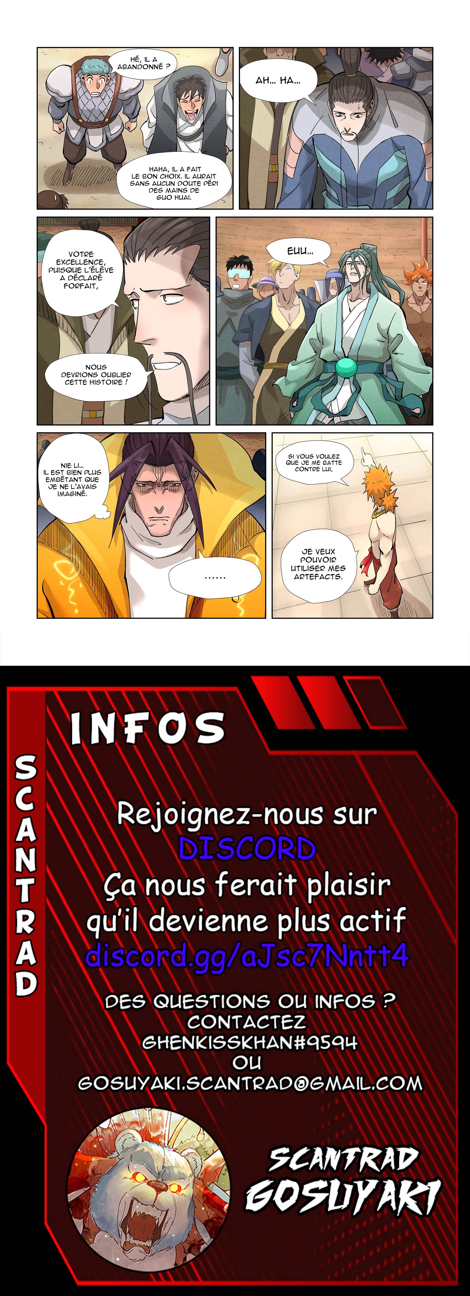 Read Tales of Demons And Gods FR Manga Online