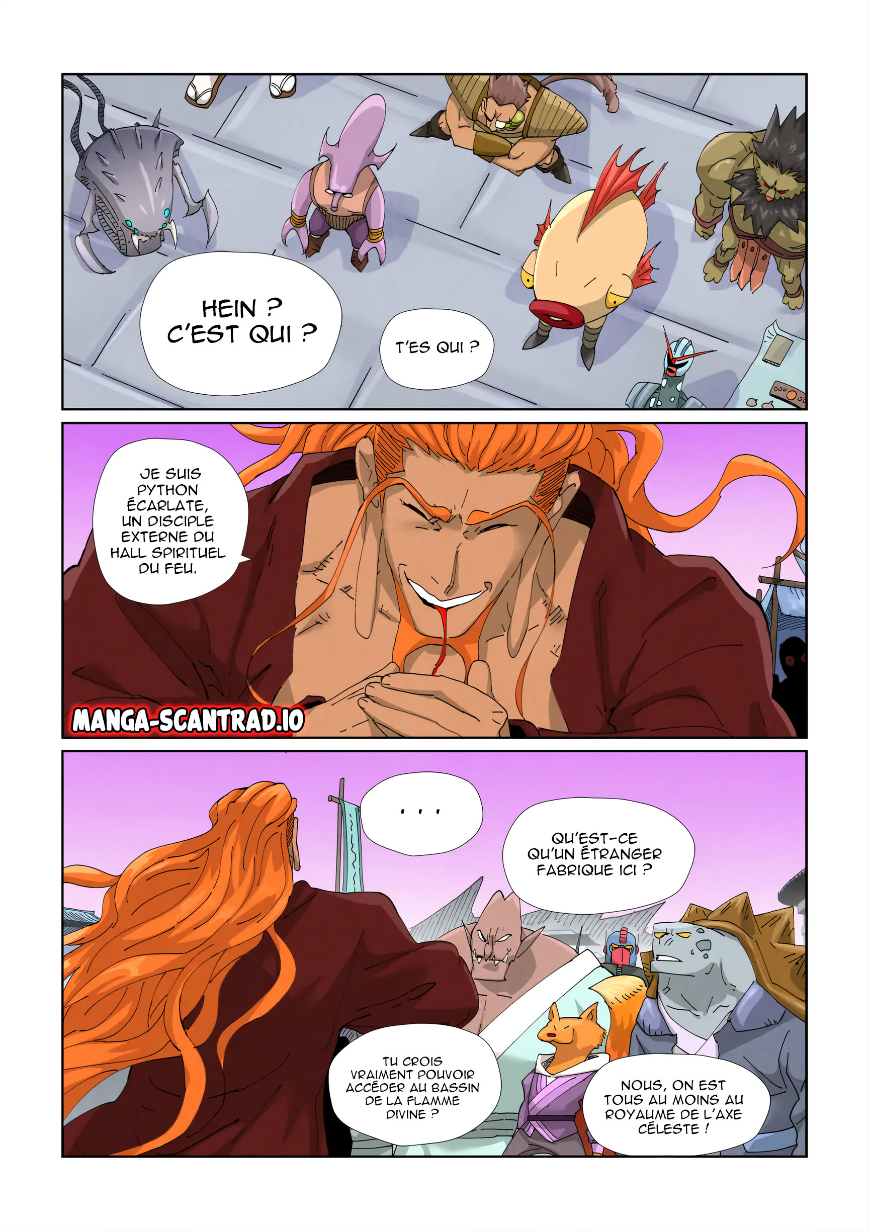 Read Tales of Demons And Gods FR Manga Online